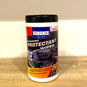 Simoniz -  True Night Scent - Advanced protectant wipes 50 lint free.